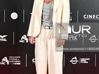 Can Yaman attends the red carpet for the film Megalopolis at Cinecitta Studios in Rome, Italy, on October 14, 2024. (