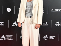 Can Yaman attends the red carpet for the film Megalopolis at Cinecitta Studios in Rome, Italy, on October 14, 2024. (