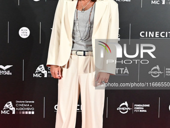 Can Yaman attends the red carpet for the film Megalopolis at Cinecitta Studios in Rome, Italy, on October 14, 2024. (