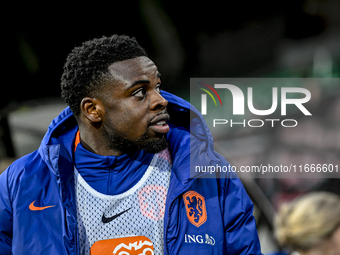 Netherlands player Noah Ohio participates in the match between Netherlands U21 and Sweden U21 at the Goffertstadion for the Qualification EK...