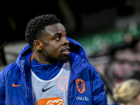 Netherlands player Noah Ohio participates in the match between Netherlands U21 and Sweden U21 at the Goffertstadion for the Qualification EK...