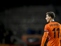 Netherlands player Ruben van Bommel plays during the match between Netherlands U21 and Sweden U21 at the Goffertstadion for the Qualificatio...