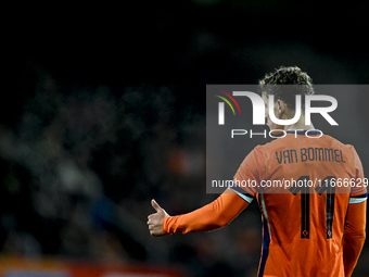 Netherlands player Ruben van Bommel plays during the match between Netherlands U21 and Sweden U21 at the Goffertstadion for the Qualificatio...