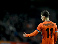 Netherlands player Ruben van Bommel plays during the match between Netherlands U21 and Sweden U21 at the Goffertstadion for the Qualificatio...