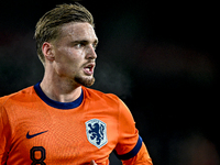 Netherlands player Kenneth Taylor participates in the match between Netherlands U21 and Sweden U21 at the Goffertstadion for the Qualificati...