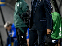 Netherlands trainer coach Michael Reiziger is present during the match between Netherlands U21 and Sweden U21 at the Goffertstadion for the...