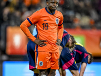 Netherlands player Noah Ohio participates in the match between Netherlands U21 and Sweden U21 at the Goffertstadion for the Qualification EK...