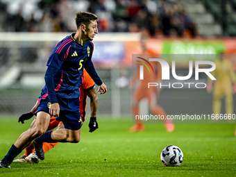 Sweden player Jonas Rouhi participates in the match between Netherlands U21 and Sweden U21 at the Goffertstadion for the Qualification EK 20...