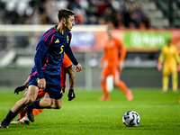 Sweden player Jonas Rouhi participates in the match between Netherlands U21 and Sweden U21 at the Goffertstadion for the Qualification EK 20...