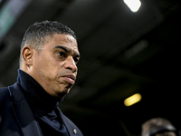 Netherlands trainer coach Michael Reiziger is present during the match between Netherlands U21 and Sweden U21 at the Goffertstadion for the...