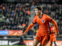 Netherlands player Ruben van Bommel plays during the match between Netherlands U21 and Sweden U21 at the Goffertstadion for the Qualificatio...