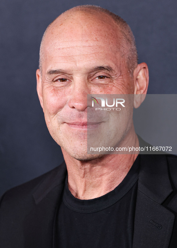 Brian Robbins arrives at the Global Premiere Of Paramount Pictures' 'Smile 2' held at Paramount Pictures Studios on October 14, 2024 in Holl...