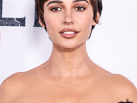 Naomi Scott arrives at the Global Premiere Of Paramount Pictures' 'Smile 2' held at Paramount Pictures Studios on October 14, 2024 in Hollyw...