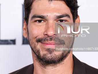 Raul Castillo arrives at the Global Premiere Of Paramount Pictures' 'Smile 2' held at Paramount Pictures Studios on October 14, 2024 in Holl...