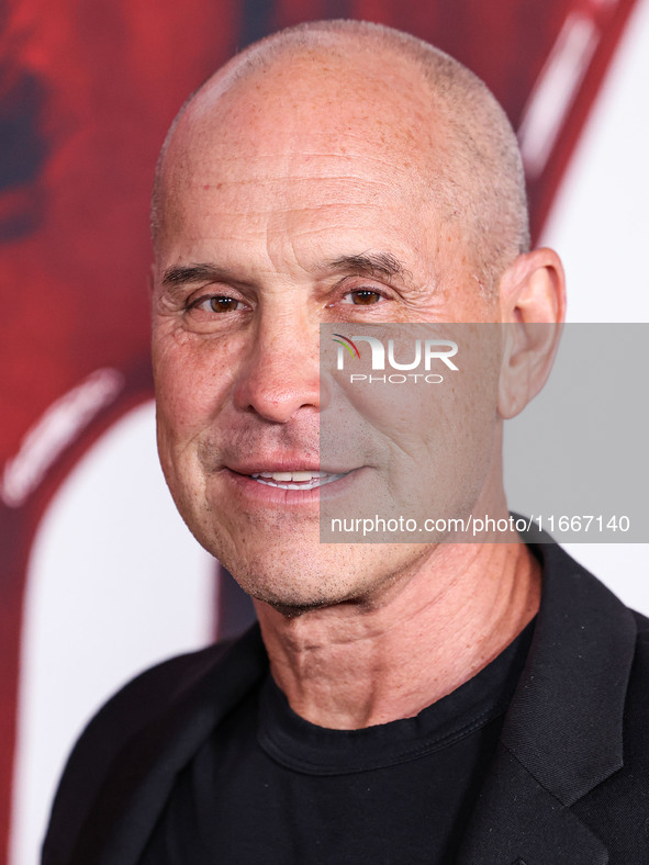 Brian Robbins arrives at the Global Premiere Of Paramount Pictures' 'Smile 2' held at Paramount Pictures Studios on October 14, 2024 in Holl...