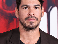 Raul Castillo arrives at the Global Premiere Of Paramount Pictures' 'Smile 2' held at Paramount Pictures Studios on October 14, 2024 in Holl...