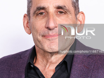 Peter Jacobson arrives at the Global Premiere Of Paramount Pictures' 'Smile 2' held at Paramount Pictures Studios on October 14, 2024 in Hol...