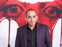 Peter Jacobson arrives at the Global Premiere Of Paramount Pictures' 'Smile 2' held at Paramount Pictures Studios on October 14, 2024 in Hol...