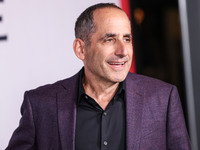 Peter Jacobson arrives at the Global Premiere Of Paramount Pictures' 'Smile 2' held at Paramount Pictures Studios on October 14, 2024 in Hol...