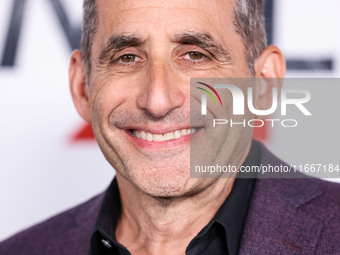 Peter Jacobson arrives at the Global Premiere Of Paramount Pictures' 'Smile 2' held at Paramount Pictures Studios on October 14, 2024 in Hol...