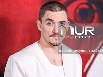 Kyle Gallner arrives at the Global Premiere Of Paramount Pictures' 'Smile 2' held at Paramount Pictures Studios on October 14, 2024 in Holly...