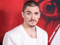 Kyle Gallner arrives at the Global Premiere Of Paramount Pictures' 'Smile 2' held at Paramount Pictures Studios on October 14, 2024 in Holly...