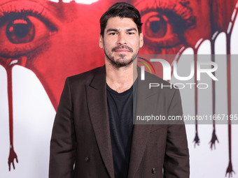 Raul Castillo arrives at the Global Premiere Of Paramount Pictures' 'Smile 2' held at Paramount Pictures Studios on October 14, 2024 in Holl...