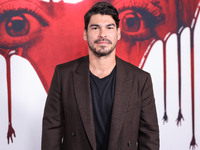 Raul Castillo arrives at the Global Premiere Of Paramount Pictures' 'Smile 2' held at Paramount Pictures Studios on October 14, 2024 in Holl...