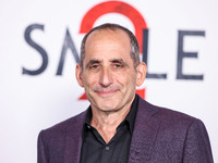 Peter Jacobson arrives at the Global Premiere Of Paramount Pictures' 'Smile 2' held at Paramount Pictures Studios on October 14, 2024 in Hol...