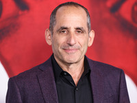 Peter Jacobson arrives at the Global Premiere Of Paramount Pictures' 'Smile 2' held at Paramount Pictures Studios on October 14, 2024 in Hol...