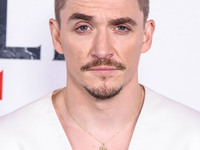 Kyle Gallner arrives at the Global Premiere Of Paramount Pictures' 'Smile 2' held at Paramount Pictures Studios on October 14, 2024 in Holly...