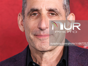 Peter Jacobson arrives at the Global Premiere Of Paramount Pictures' 'Smile 2' held at Paramount Pictures Studios on October 14, 2024 in Hol...