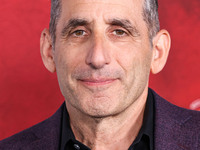 Peter Jacobson arrives at the Global Premiere Of Paramount Pictures' 'Smile 2' held at Paramount Pictures Studios on October 14, 2024 in Hol...