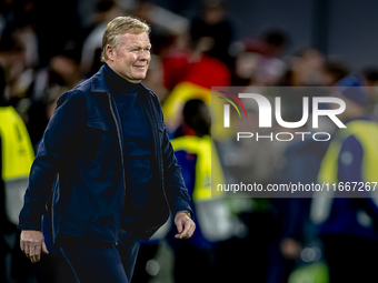 Netherlands trainer Ronald Koeman is present during the match between Germany and the Netherlands at the Allianz Arena for the UEFA Nations...