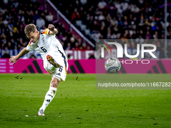 Germany defender Joshua Kimmich plays during the match between Germany and the Netherlands at the Allianz Arena for the UEFA Nations League,...