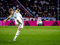 Germany defender Joshua Kimmich plays during the match between Germany and the Netherlands at the Allianz Arena for the UEFA Nations League,...