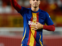 Alvaro Morata of Spain waves his hand to the crowd before the UEFA Nations League 2024/25 League A Group A4 game between Spain and Denmark a...