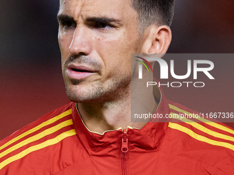 Fabian Ruiz of Spain looks on before the UEFA Nations League 2024/25 League A Group A4 game between Spain and Denmark at Enrique Roca stadiu...