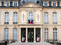 The Elysee Palace is in Paris, France, on October 15, 2024. (