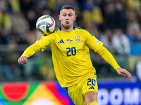 Oleksandr Zubkov is playing during the  UEFA Nations League 2024 League B Group B1 match between Ukraine and Czechia , at the Tarczynski Are...