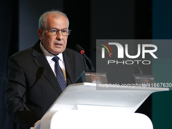 Rachid Hachichi, Chairman and CEO of SONATRACH, attends the opening of the 12th edition of the ''Africa & Mediterranean Energy & Hydrogen Ex...