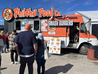 A food truck is present during the 180th annual Markham Fall Fair in Markham, Ontario, Canada, on October 5, 2024. (