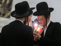 Jewish Clerics Carefully Inspect The Citron, A Fruit From The Lemon Tree And One Of The ''four Kinds'' As Mentioned In Leviticus 23:40, Near...