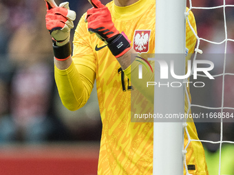 Marcin Bulka  during UEFA Nations League match Poland vs Croatia in Warsaw Poland on 15 October 2024. (