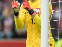 Marcin Bulka  during UEFA Nations League match Poland vs Croatia in Warsaw Poland on 15 October 2024. (