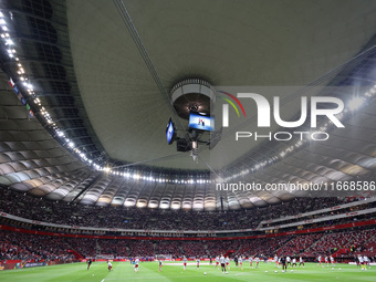 A view before UEFA Nations League football match Poland - Croatia at National Stadium in Warsaw, Poland on October 15, 2024. (