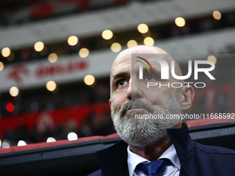 Michal Probierz coach of Poland team before UEFA Nations League football match Poland - Croatia at National Stadium in Warsaw, Poland on Oct...