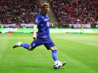 Luka Modric of Croatia during UEFA Nations League football match Poland - Croatia at National Stadium in Warsaw, Poland on October 15, 2024....