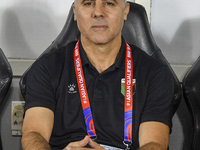 Makram Daboub, Head Coach of Palestine, looks on before the FIFA World Cup 2026 Qualification 3rd Round group B match between Palestine and...