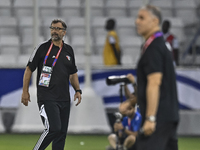 Juan Pizzi, head coach of Kuwait, reacts during the FIFA World Cup 2026 Qualification 3rd Round group B match between Palestine and Kuwait a...